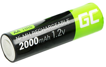 AKUMULATOR AKU-AA-2000/GC*P2 1.2V Ni-MH HR6, AA Green Cell-1648043