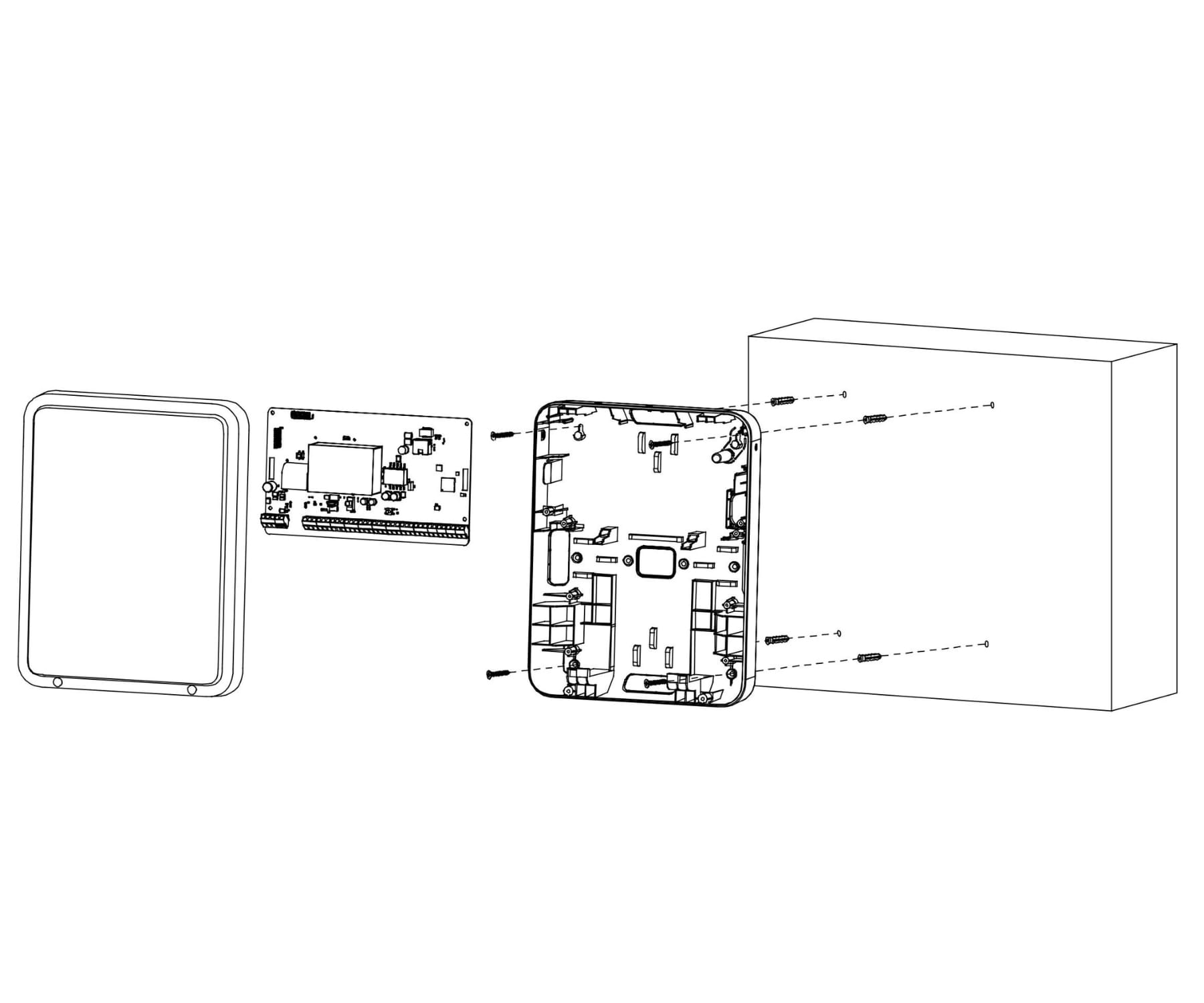 BEZPRZEWODOWY EKSPANDER WE/WY PRZEWODOWYCH ARM9A4-P-W2(868) DAHUA-1873114