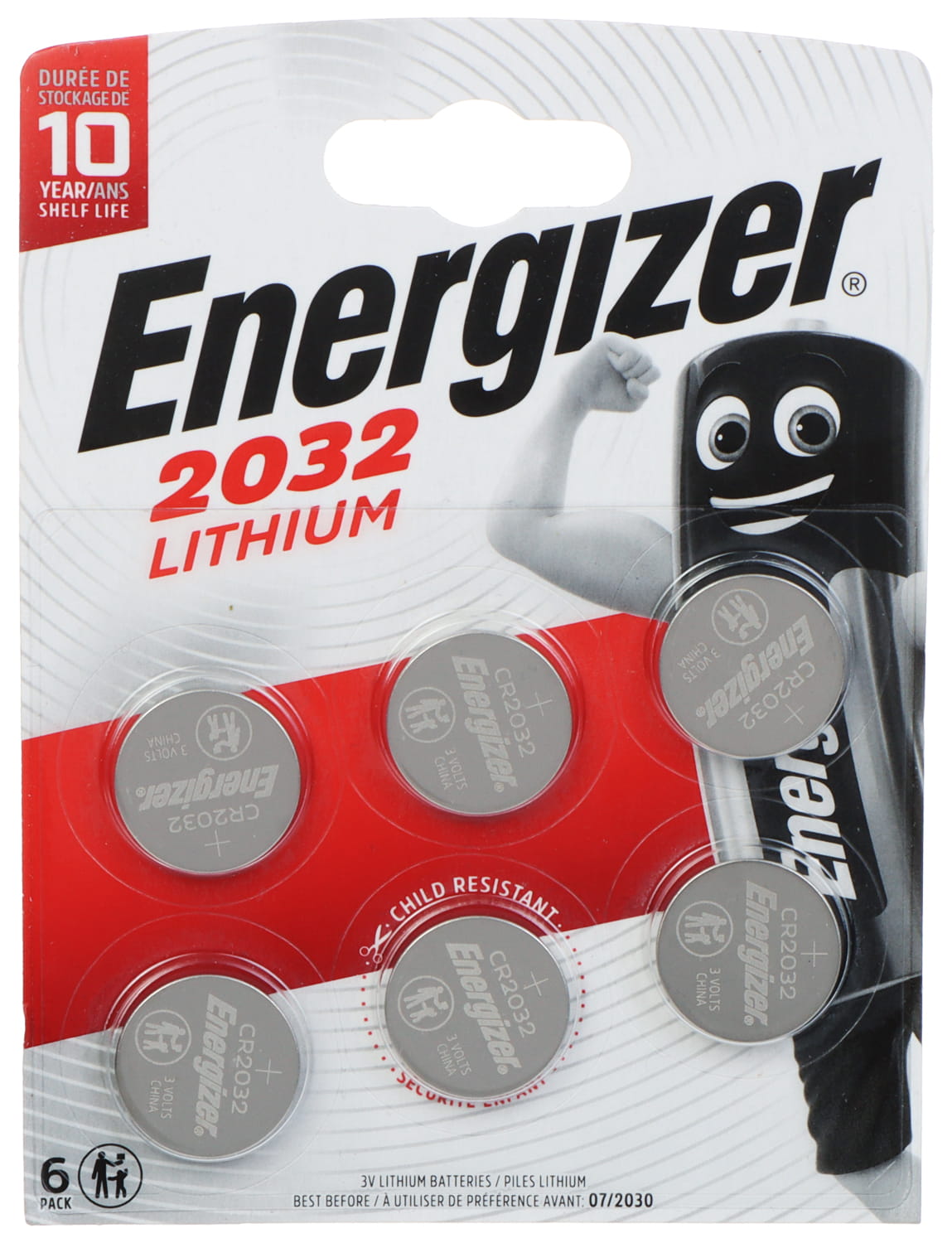 BATERIA LITOWA BAT-CR2032*P6 ENERGIZER-1648020