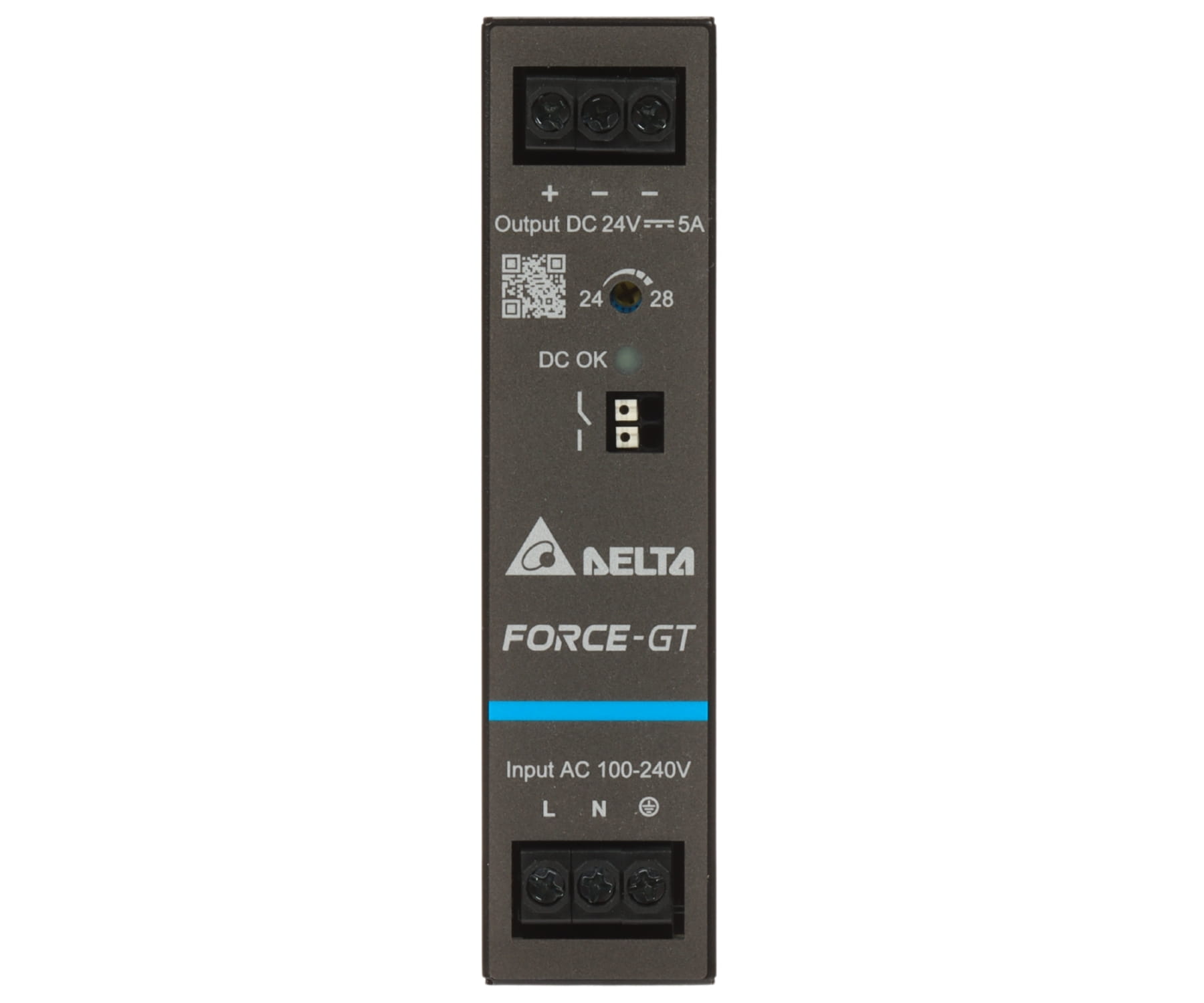 ZASILACZ IMPULSOWY DRF-24V120W1GBA FORCE-GT (1 FAZA) Delta Electronics-1820109