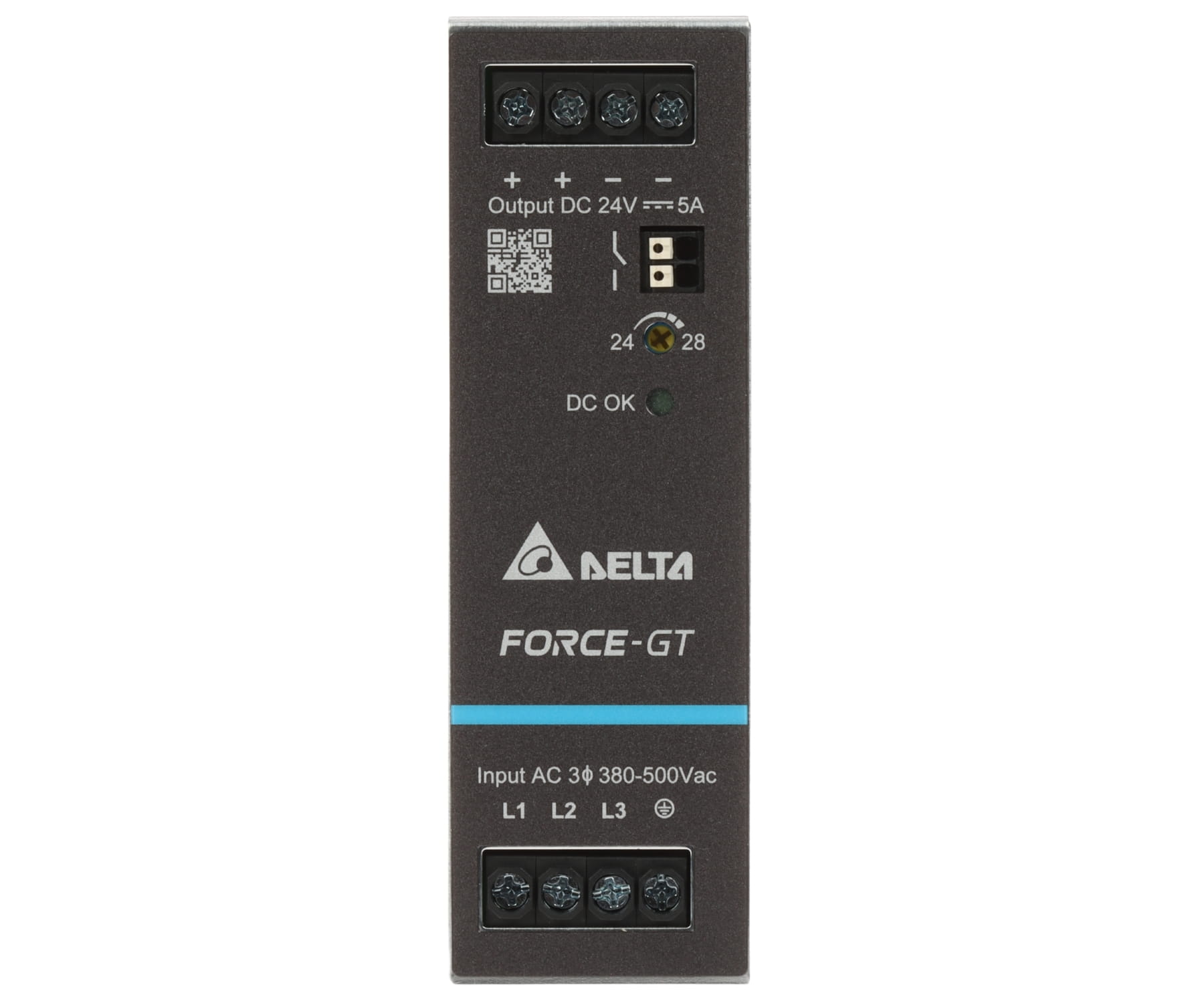 ZASILACZ IMPULSOWY DRF-24V120W3GBA FORCE-GT (3 FAZY) Delta Electronics-1820113