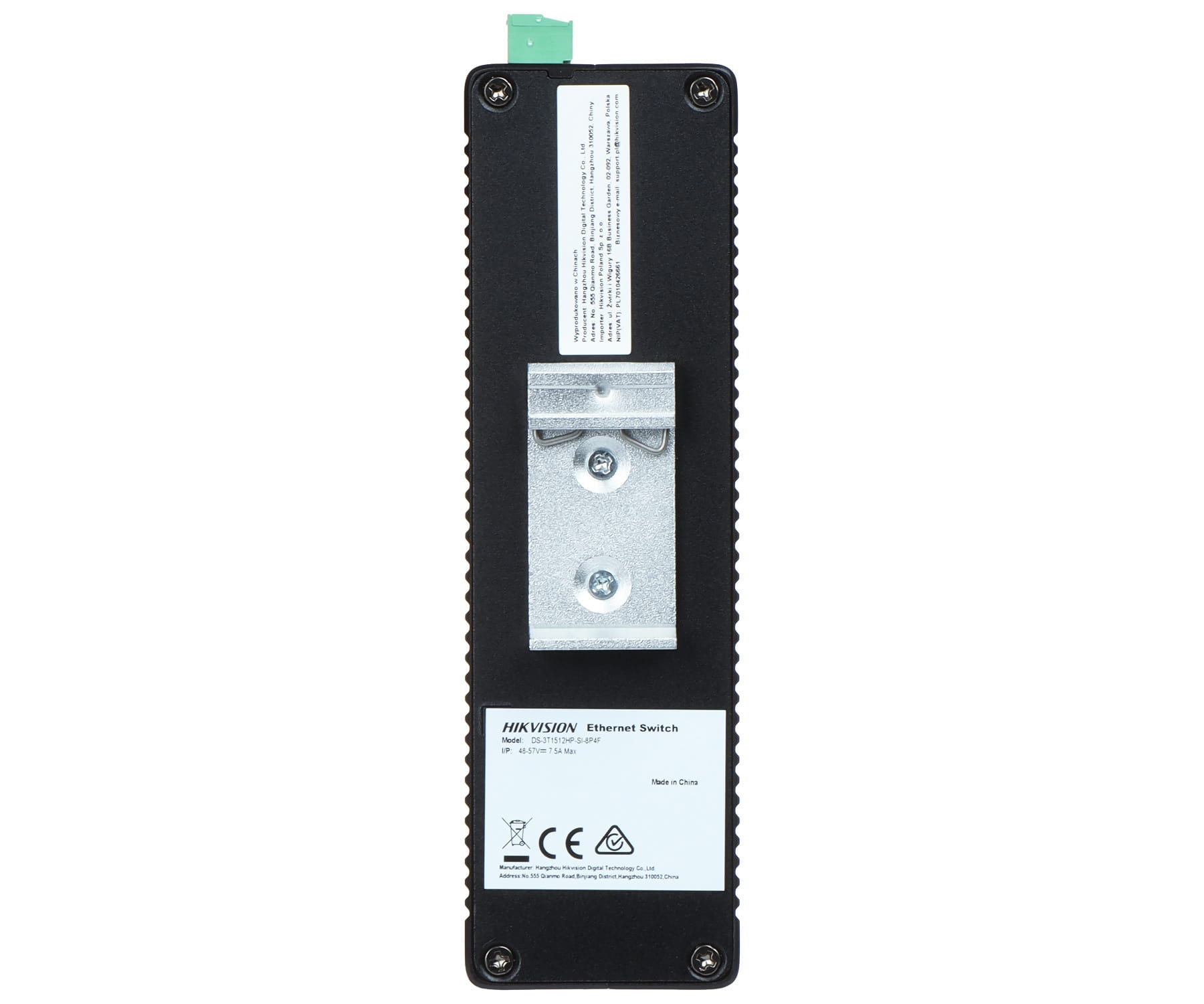 SWITCH PRZEMYSŁOWY POE DS-3T1512HP-SI-8P4FKIT(75W) 8-PORTOWY SFP Hikvision-1869315