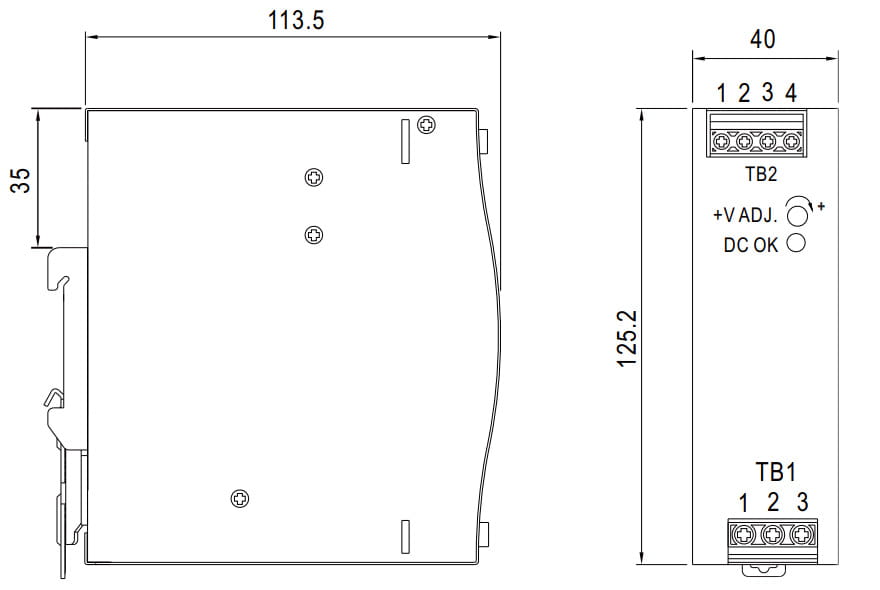 ZASILACZ IMPULSOWY EDR-120-12 MEAN WELL-1669528