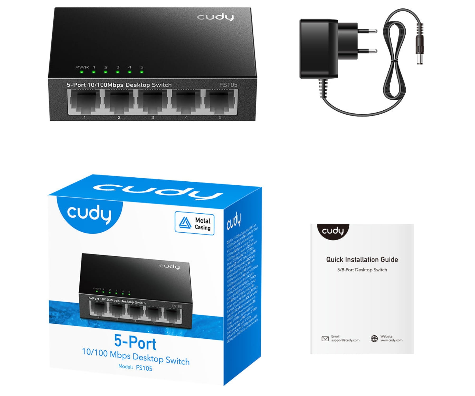 SWITCH   FS105 5-PORTOWY CUDY-1790453