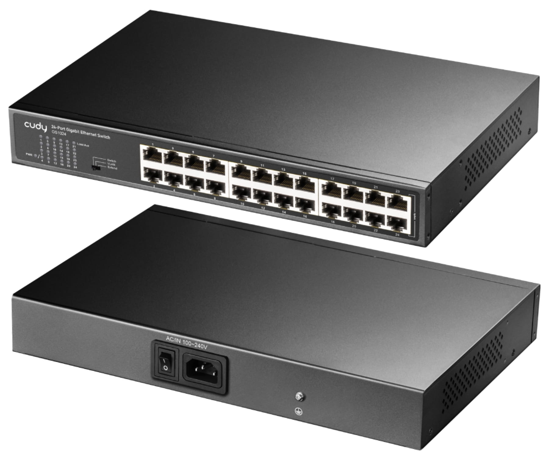 SWITCH   GS1024 24-PORTOWY CUDY-1790301