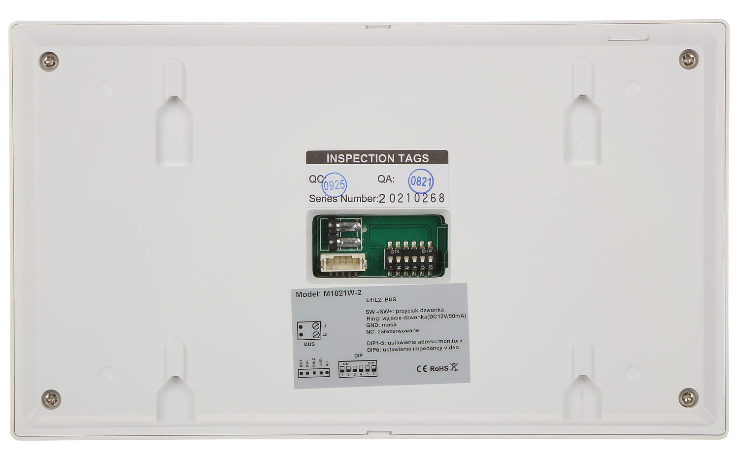 PANEL WEWNĘTRZNY M1021W-2 VIDOS-1330553