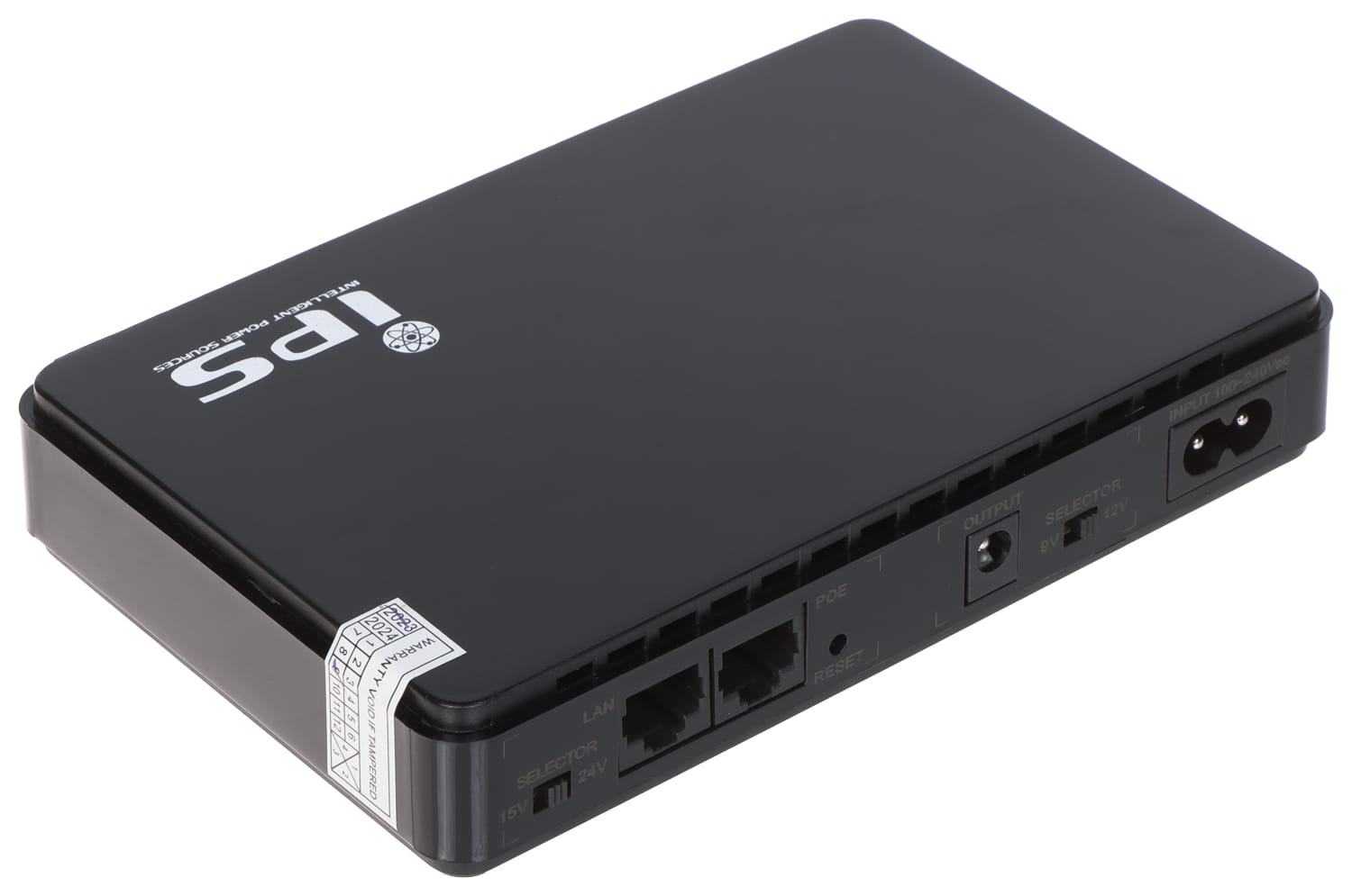 ZASILACZ UPS ROUTERUPS-15-POE 15W 5V / 9V / 12V DC, 15V / 24V PoE IPS-1650577