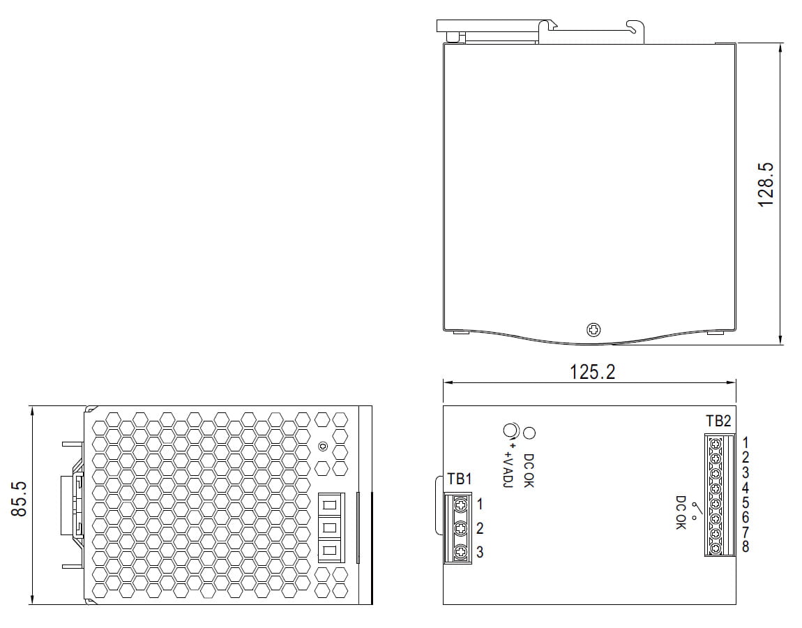 ZASILACZ IMPULSOWY SDR-480-24 MEAN WELL-1669808