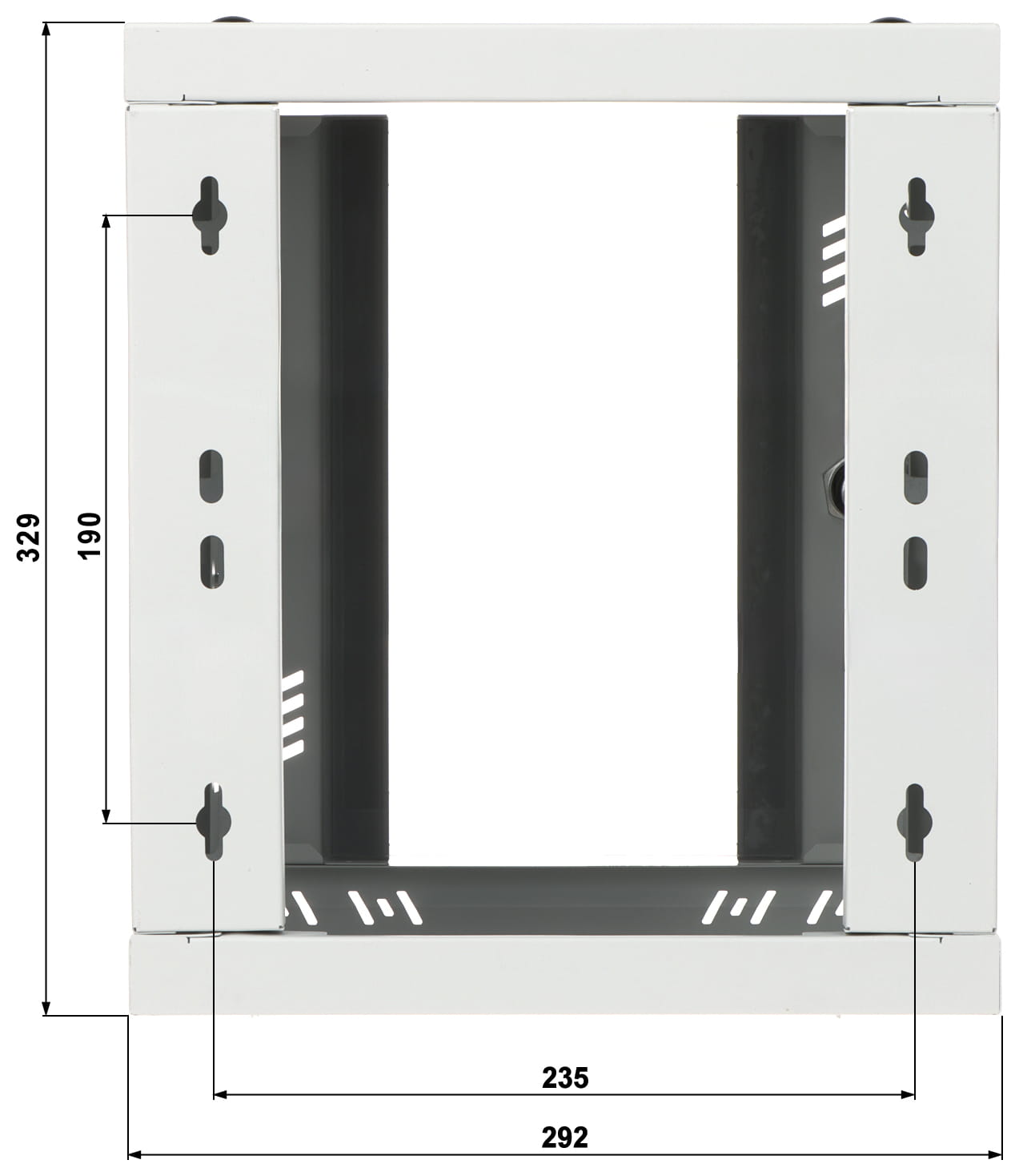 SZAFA RACK WISZĄCA S-RC10-6U-300GG STALFLEX-1696020