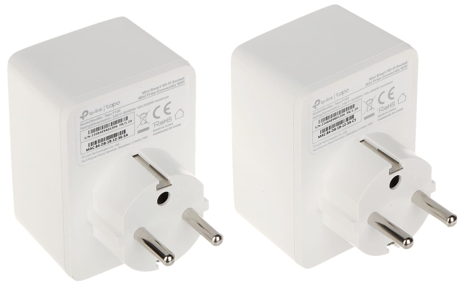 INTELIGENTNE GNIAZDO ELEKTRYCZNE TL-TAPO-P100(2-PACK) 2300W TP-LINK-1330807