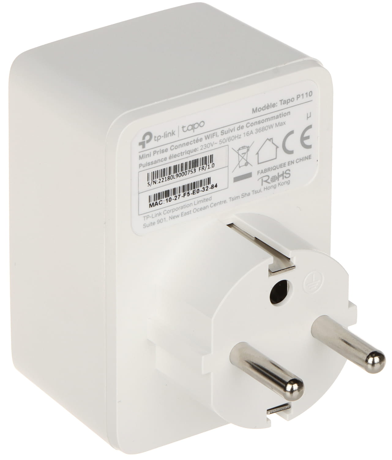 INTELIGENTNE GNIAZDO ELEKTRYCZNE TL-TAPO-P110 3680W TP-LINK-1320855