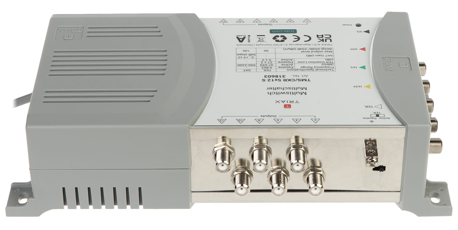 MULTISWITCH TMS-5/12S 5 WEJŚĆ / 12 WYJŚĆ TRIAX-1319205