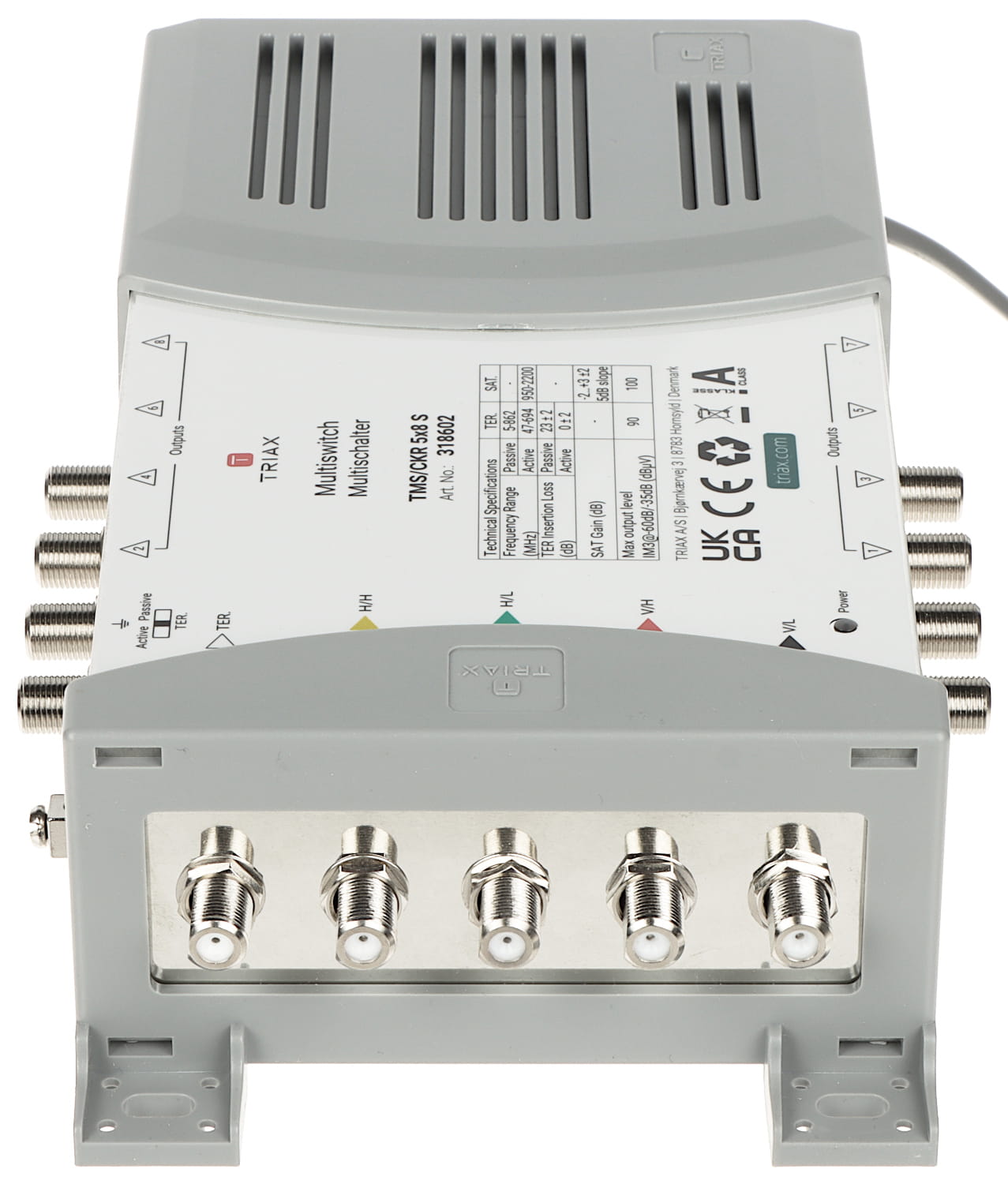 MULTISWITCH TMS-5/8S 5 WEJŚĆ / 8 WYJŚĆ TRIAX-1517973
