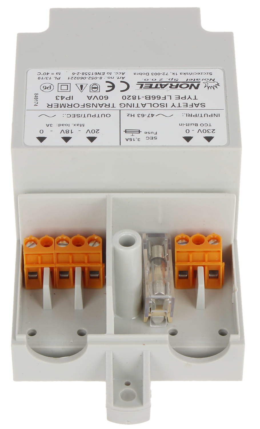 ZASILACZ NAPIĘCIA ZMIENNEGO TR-60VA/NORATEL SATEL-1352963
