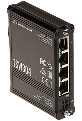 SWITCH PRZEMYSŁOWY   TSW304 4-PORTOWY Teltonika-1683406