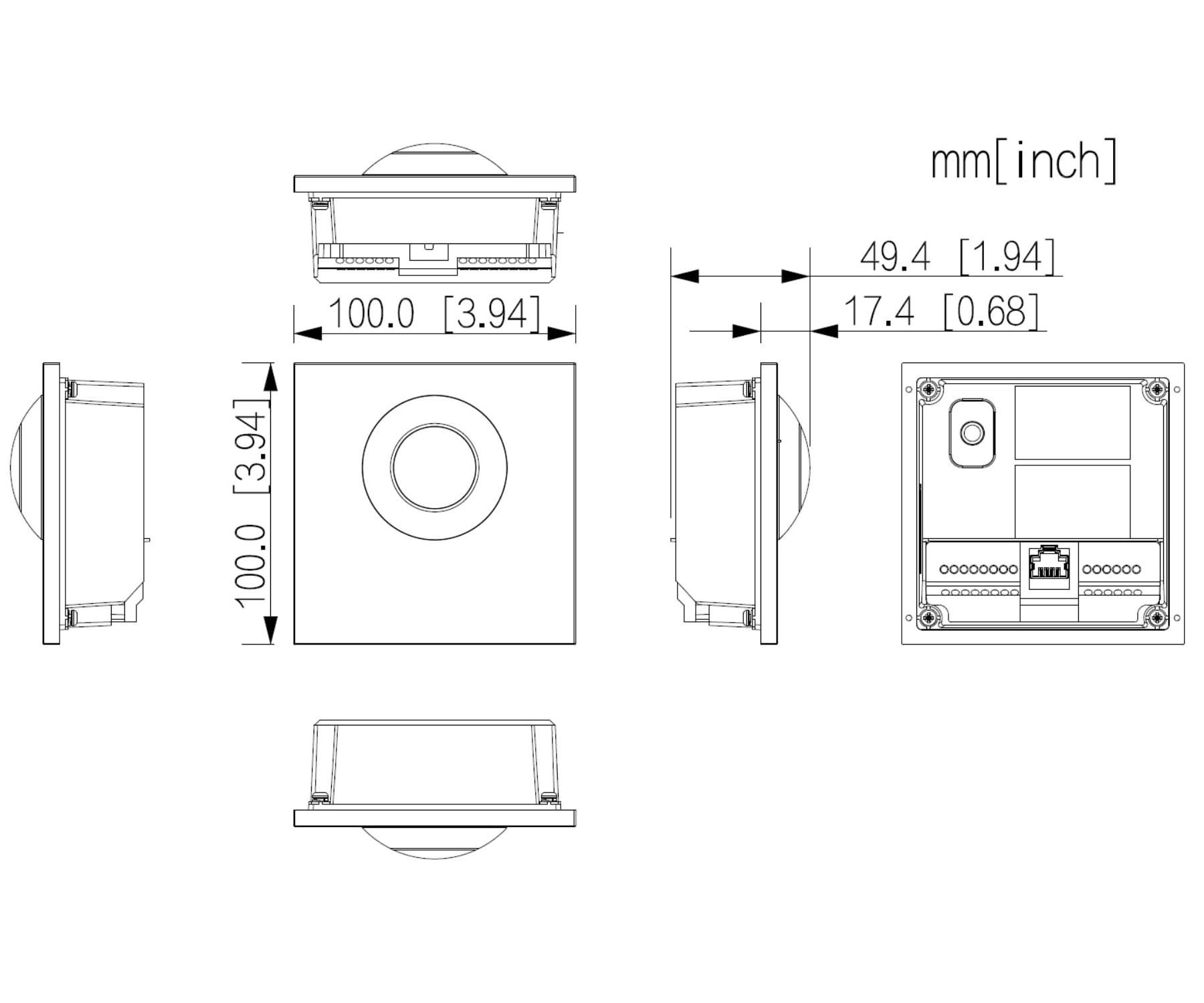 WIDEODOMOFON VTO4201F-P DAHUA-1822983