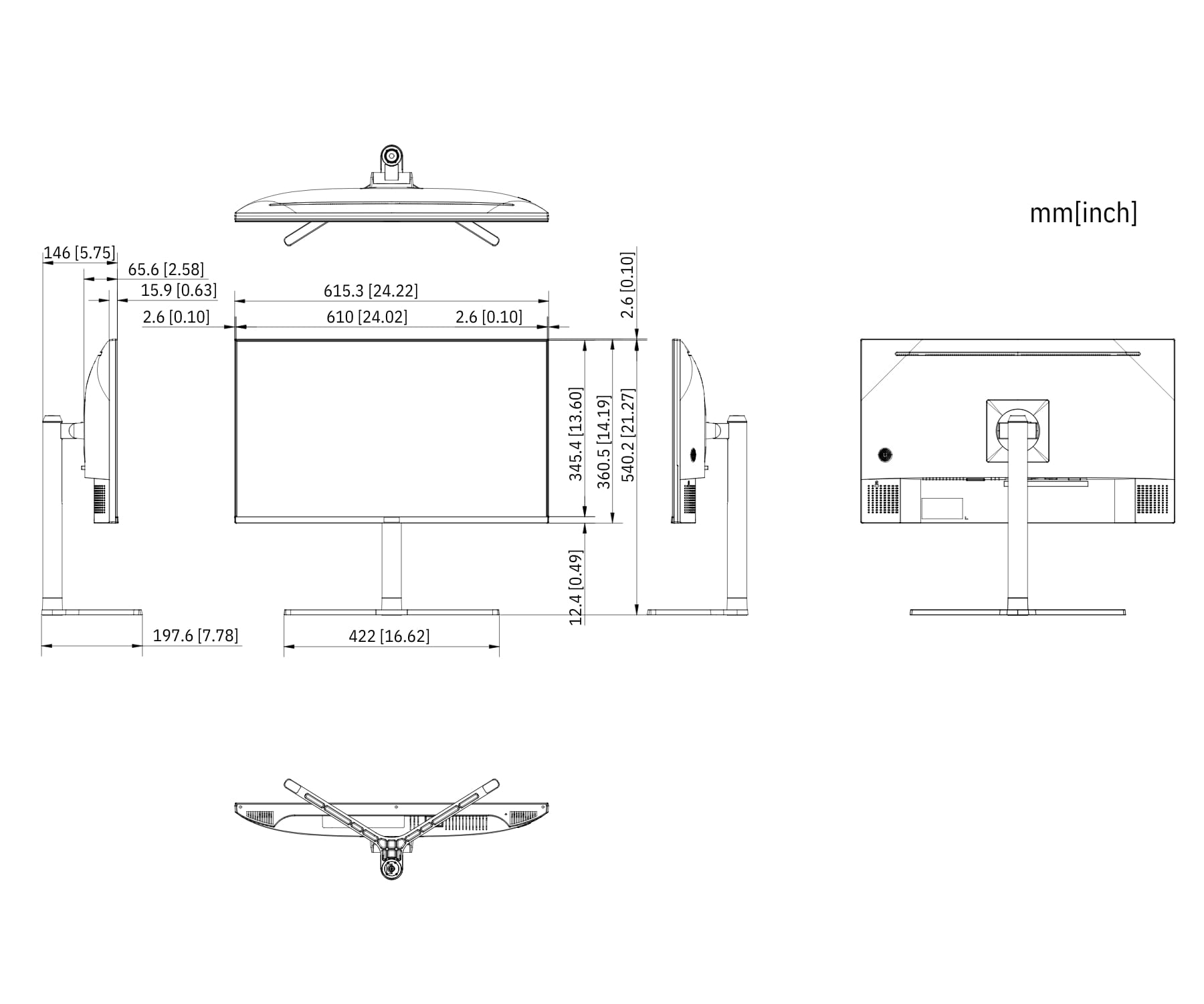 MONITOR VGA, HDMI, DP LM27-B201A 27" - Full HD DAHUA-1873103