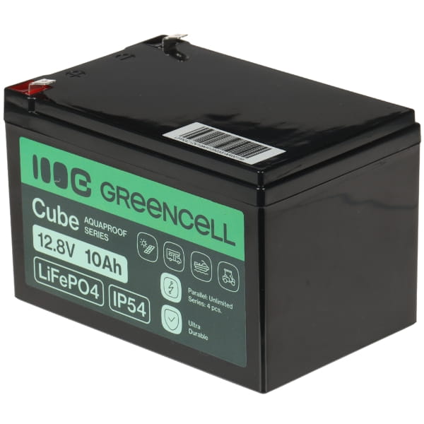 AKUMULATOR 12.8V/10AH/LIFEPO4-GC Green Cell-1820254