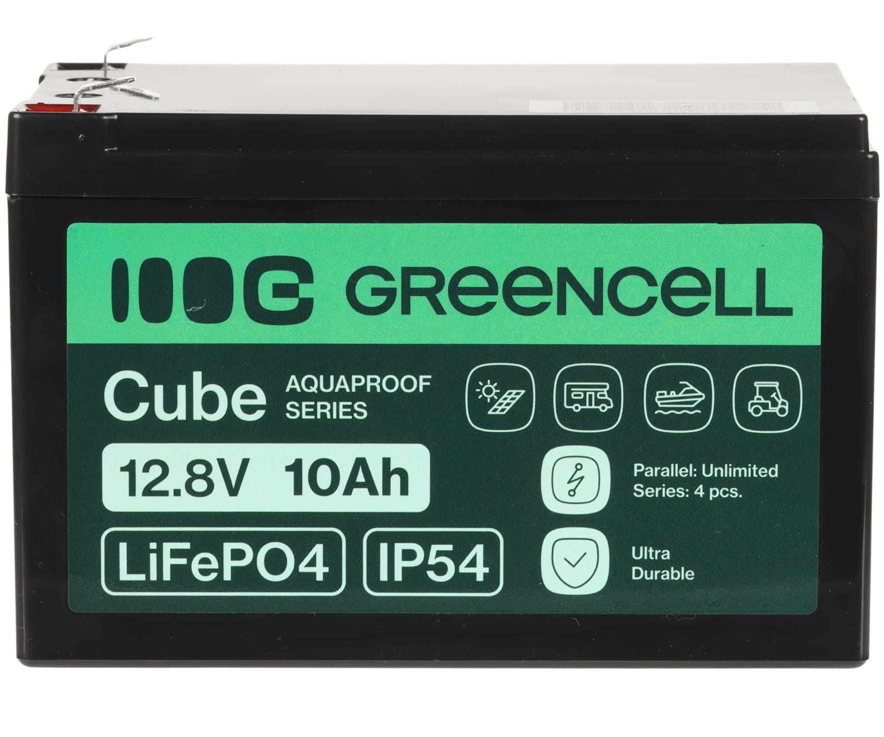 AKUMULATOR 12.8V/10AH/LIFEPO4-GC Green Cell-1820255