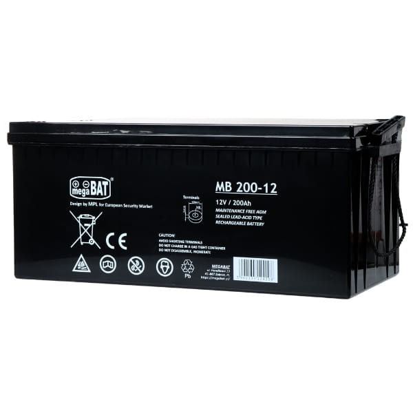 AKUMULATOR 12V/200AH-MB megaBAT-1773315