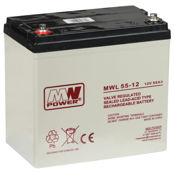 AKUMULATOR 12V/55AH-MWL MW POWER-1820301