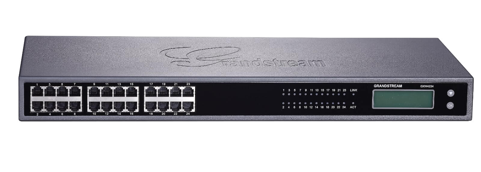 Grandstream GXW4224 – bramka VoIP – panel portów FXS.jpg