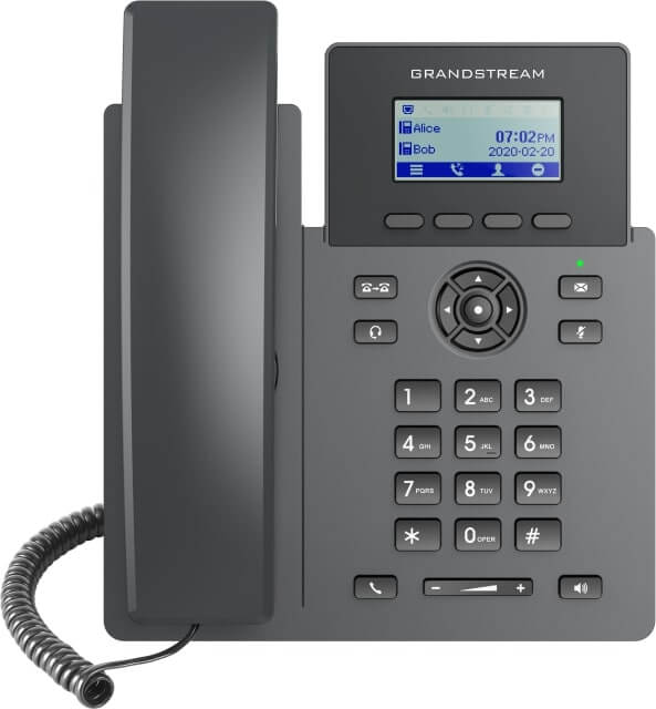 Grandstream GRP2601P – telefon IP – widok z przodu.jpg