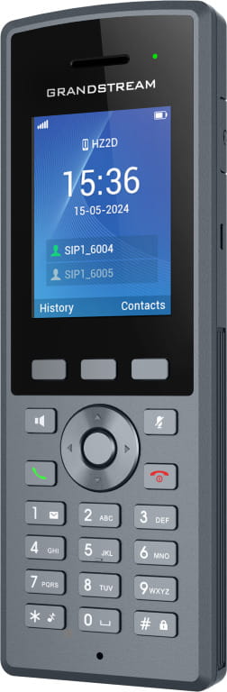 Grandstream DP735 – słuchawka DECT IP – widok pod kątem.jpg