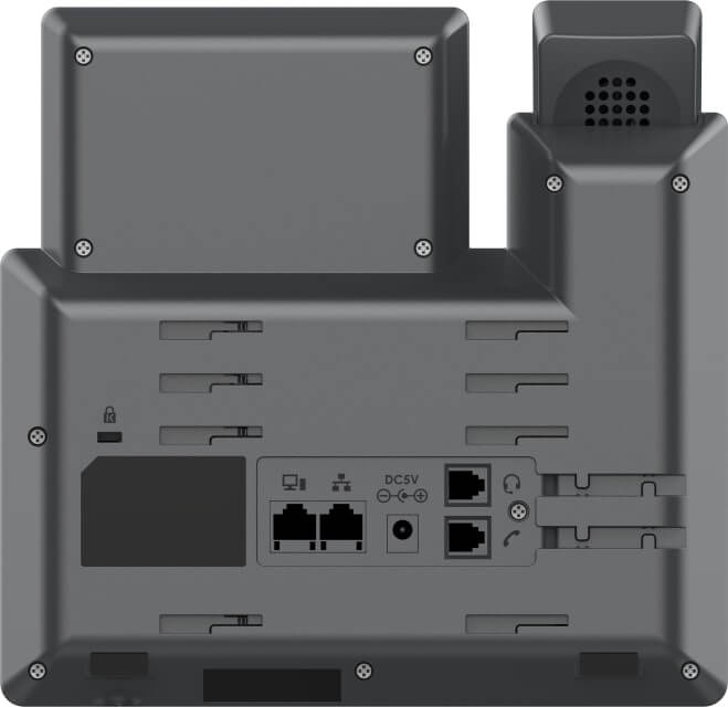 Grandstream GRP2603P – telefon IP – panel złączy.jpg