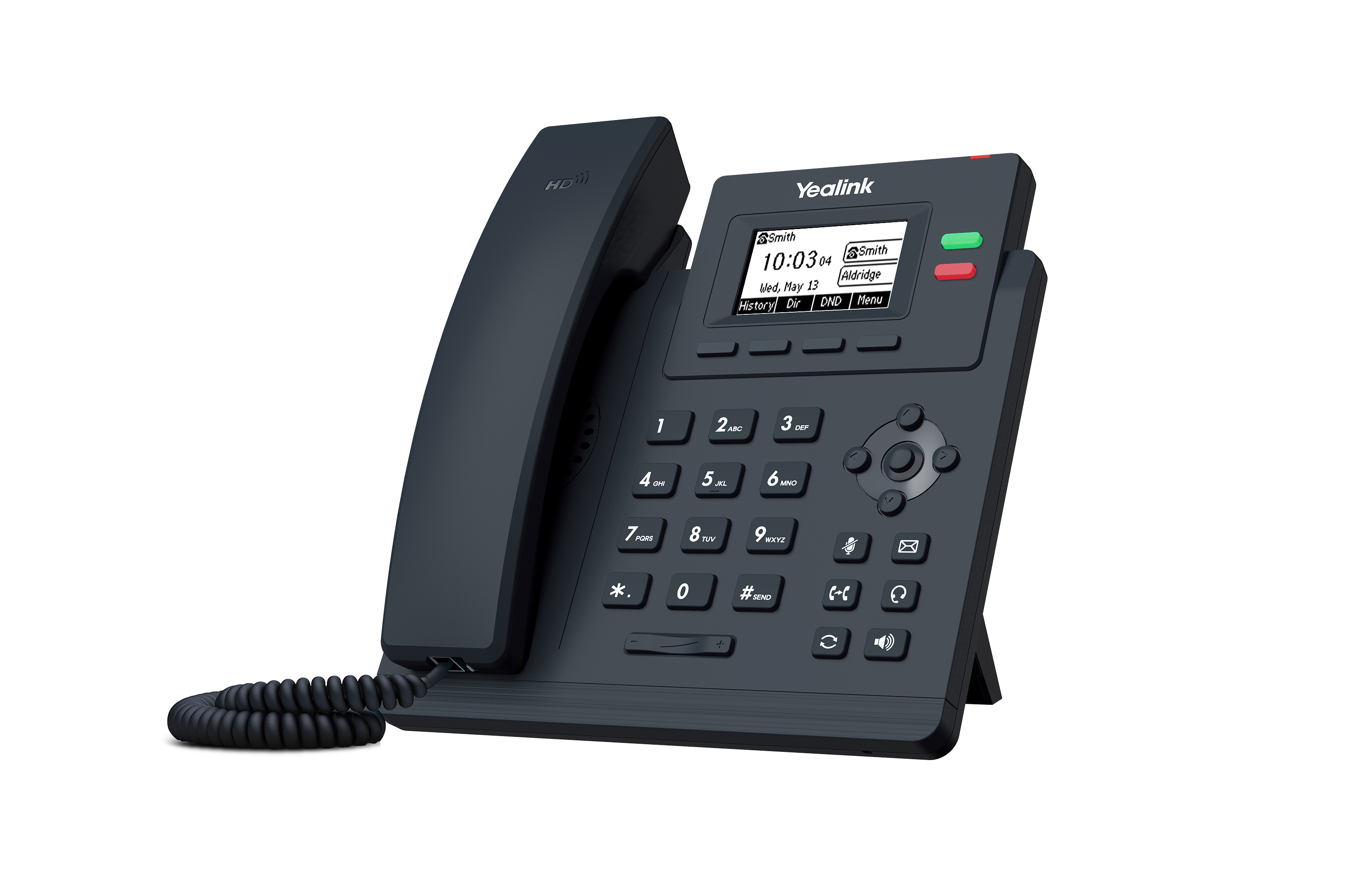 Yealink SIP-T31G – telefon IP – widok pod kątem.png