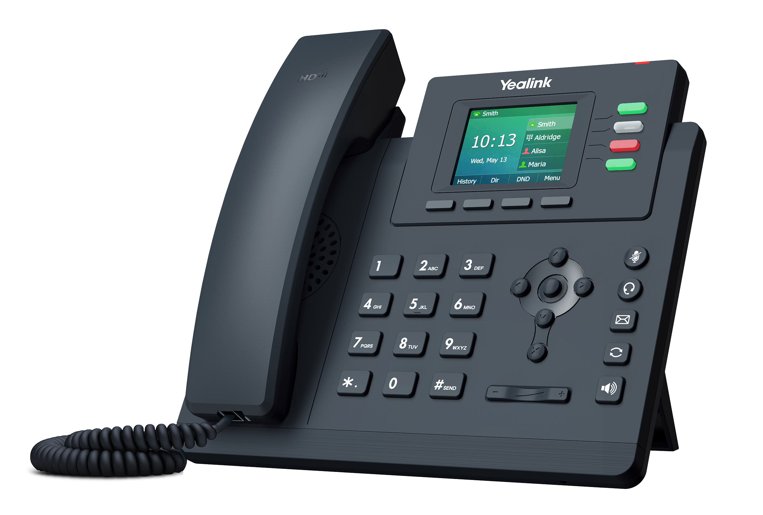 Yealink SIP-T33G – telefon IP – widok pod kątem.png