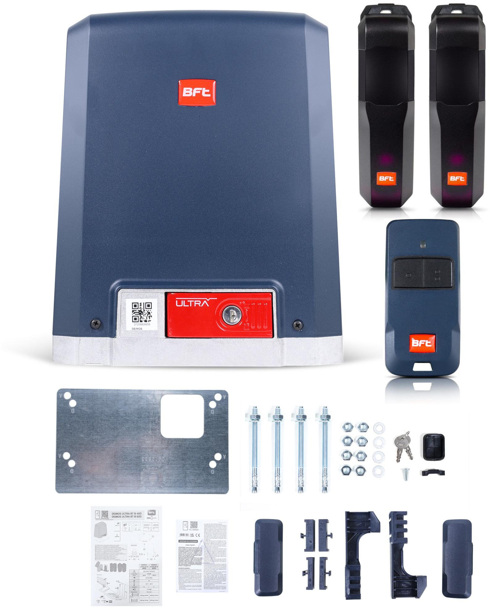 Zestaw BFT DEIMOS ULTRA BT B600 EE KIT do 600kg bram przesuwnych-1925679
