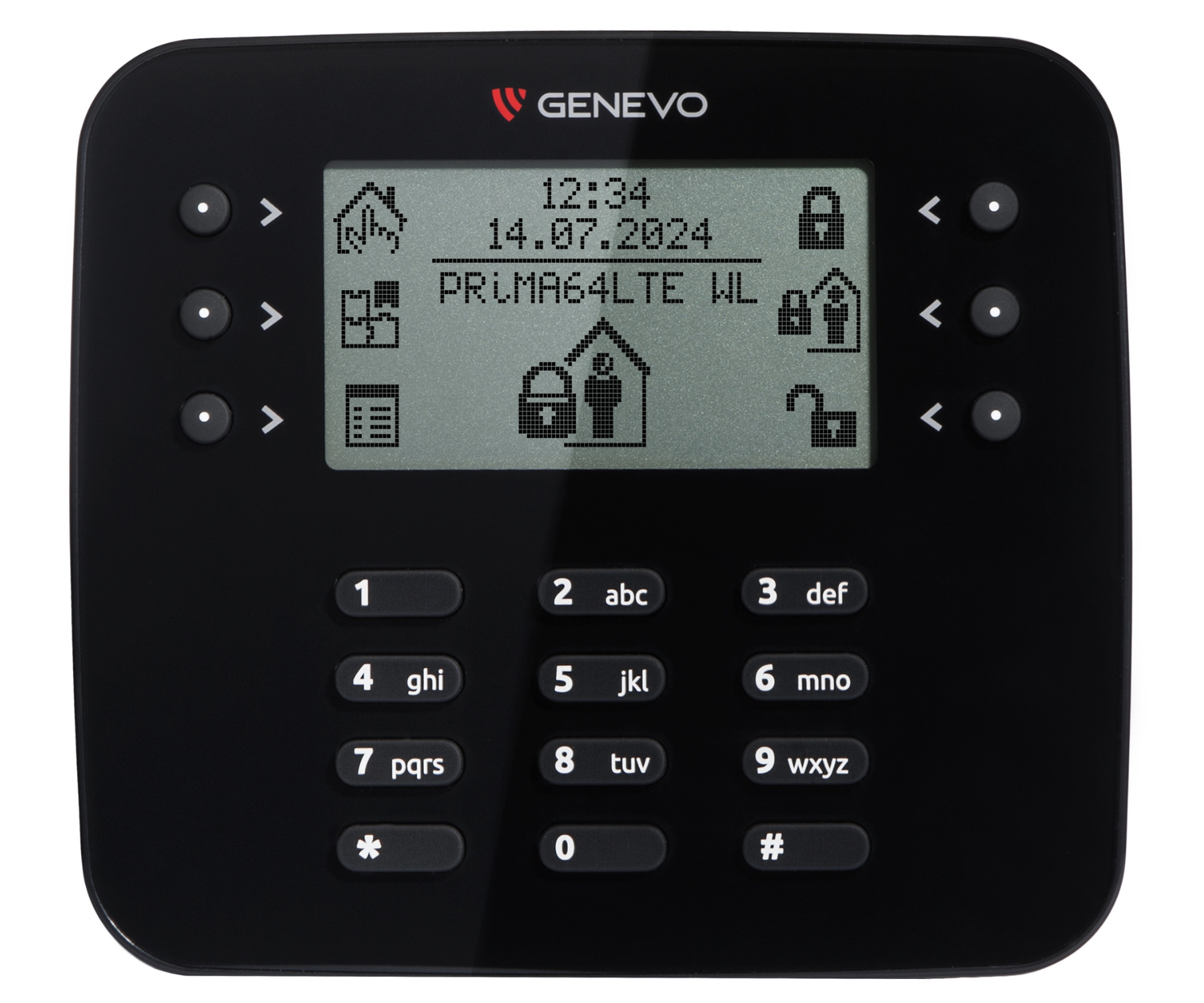 KLAWIATURA DO CENTRALI ALARMOWEJ LCD-SL-BK GENEVO-1938289