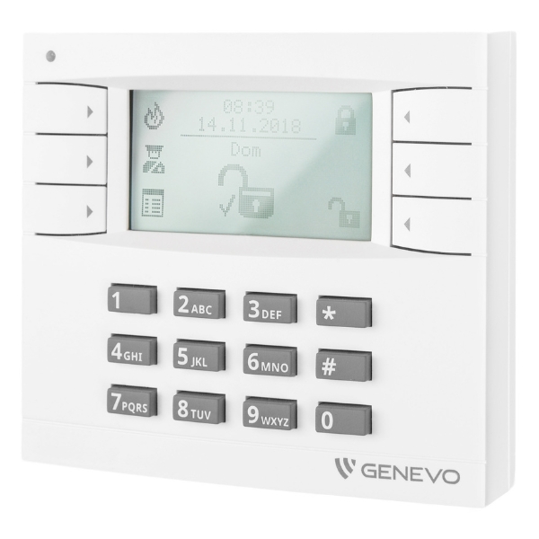 KLAWIATURA DO CENTRALI ALARMOWEJ PRIMA-LCD-WH-WH GENEVO-1938290