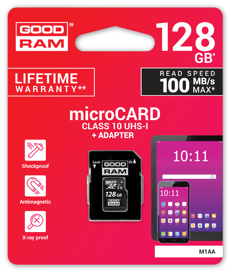 Karta pamięci microSD GOODRAM UHS-I 128GB-1813481