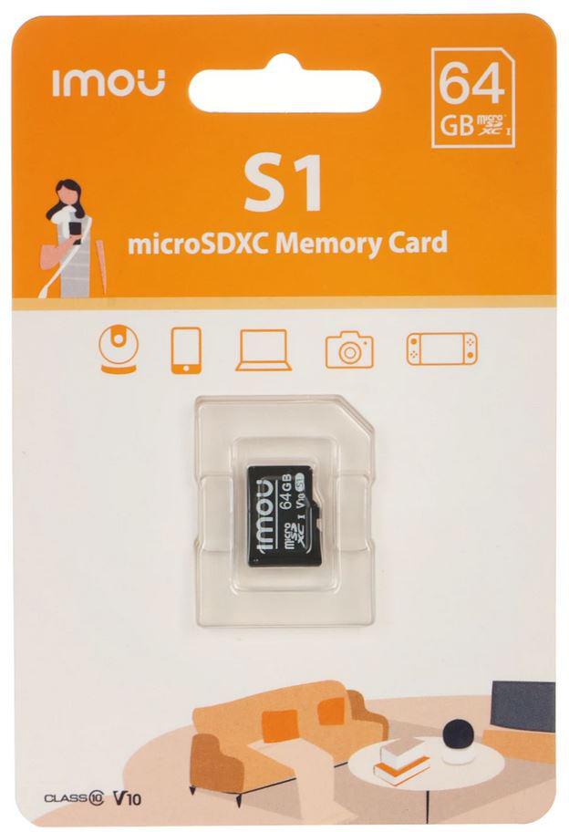 Karta pamięci microSD IMOU ST2-64-S1 64GB-1839070