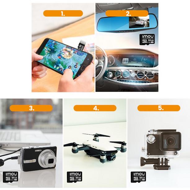 Karta pamięci microSD IMOU ST2-64-S1 64GB-1613906