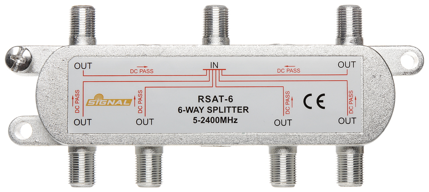 ROZGAŁĘŹNIK RI-6/1F-SAT-SIG-1355104