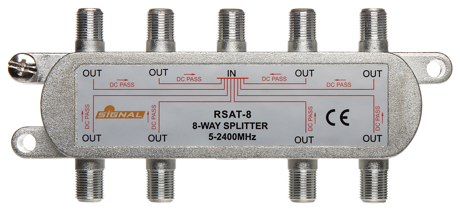 ROZGAŁĘŹNIK RI-8/1F-SAT-SIG-1355146