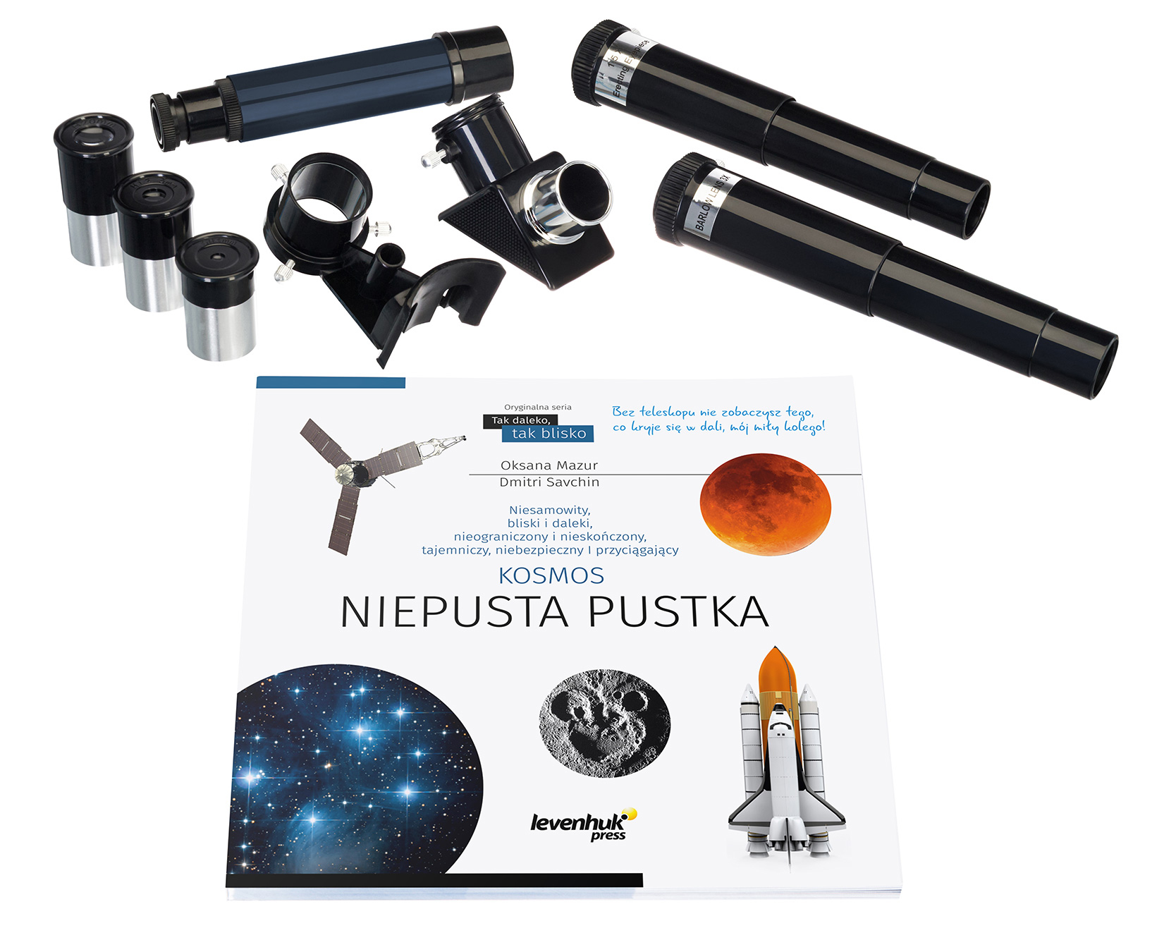 (PL) Teleskop Levenhuk Discovery Spark 607 AZ z książką-1542525