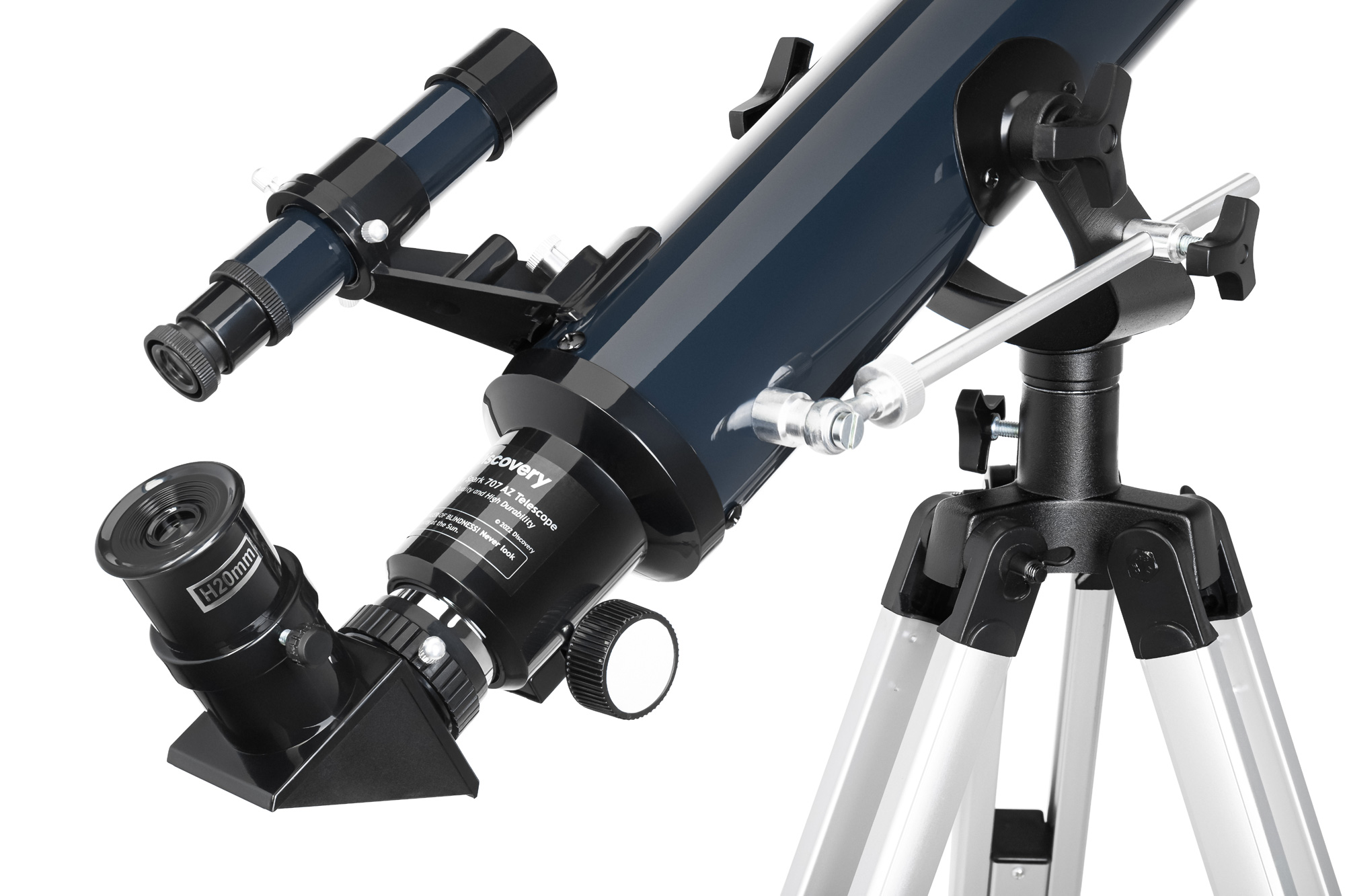 (PL) Teleskop Levenhuk Discovery Spark 707 AZ z książką-1542557