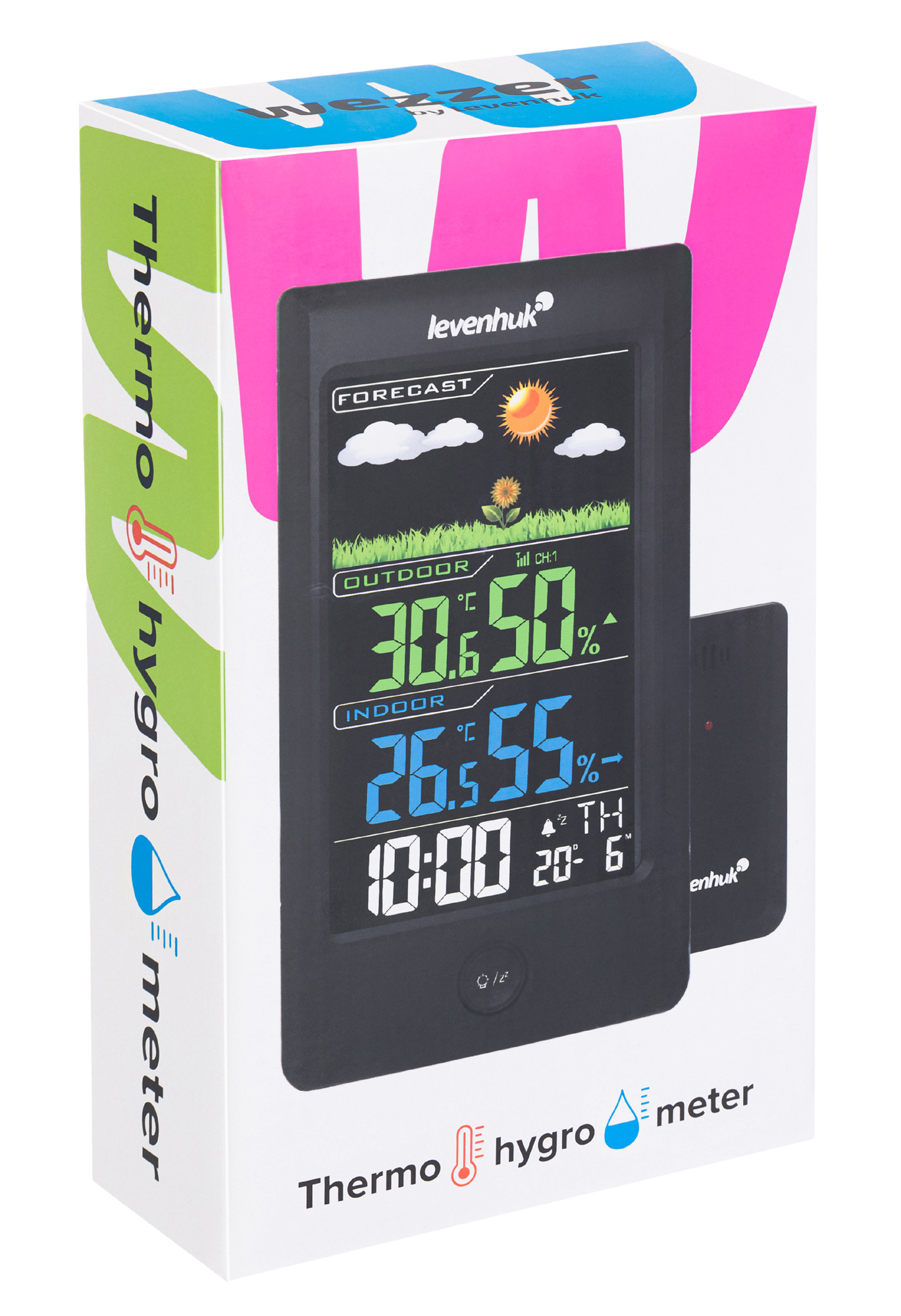 Termohigrometr Levenhuk Wezzer Teo TH40-1545062