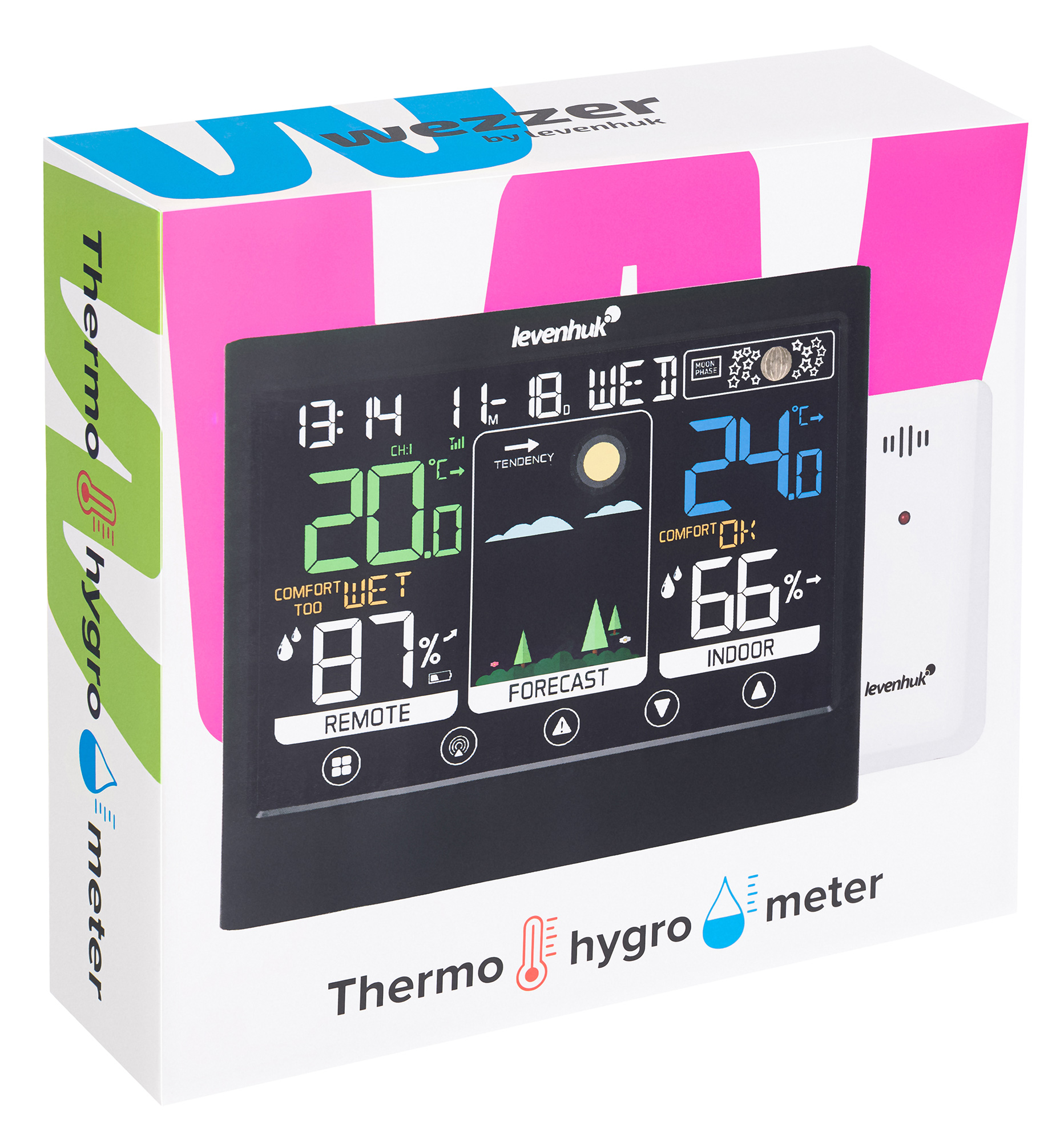 Termohigrometr Levenhuk Wezzer Teo TH50-1545071