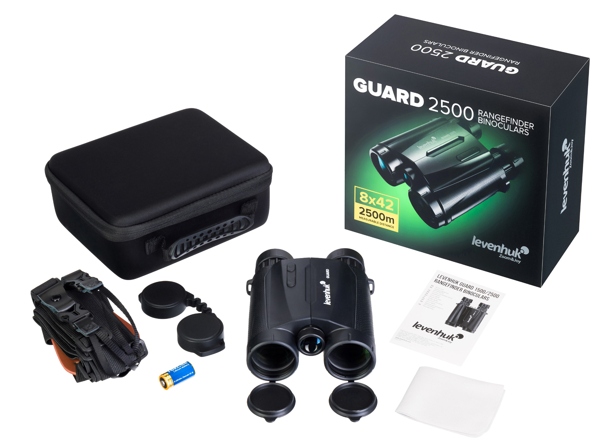 Lornetka z dalmierzem Levenhuk Guard 2500-1546392