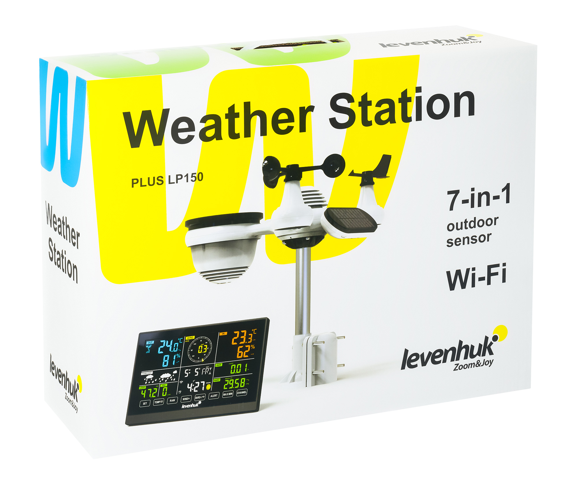 Stacja meteorologiczna Levenhuk Wezzer PLUS LP150-1649472