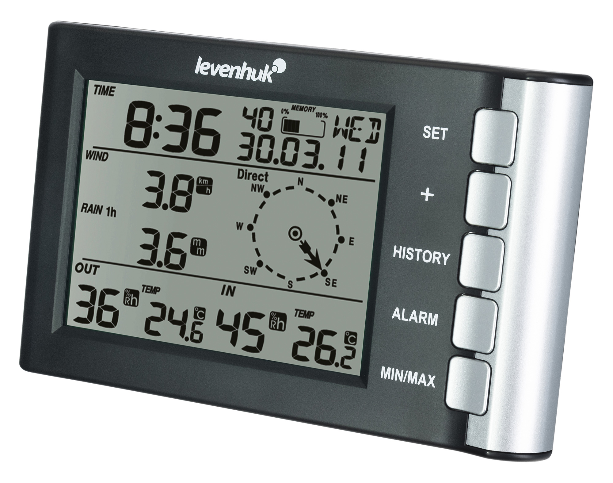 Stacja meteorologiczna Levenhuk Wezzer PRO LP240-1649528
