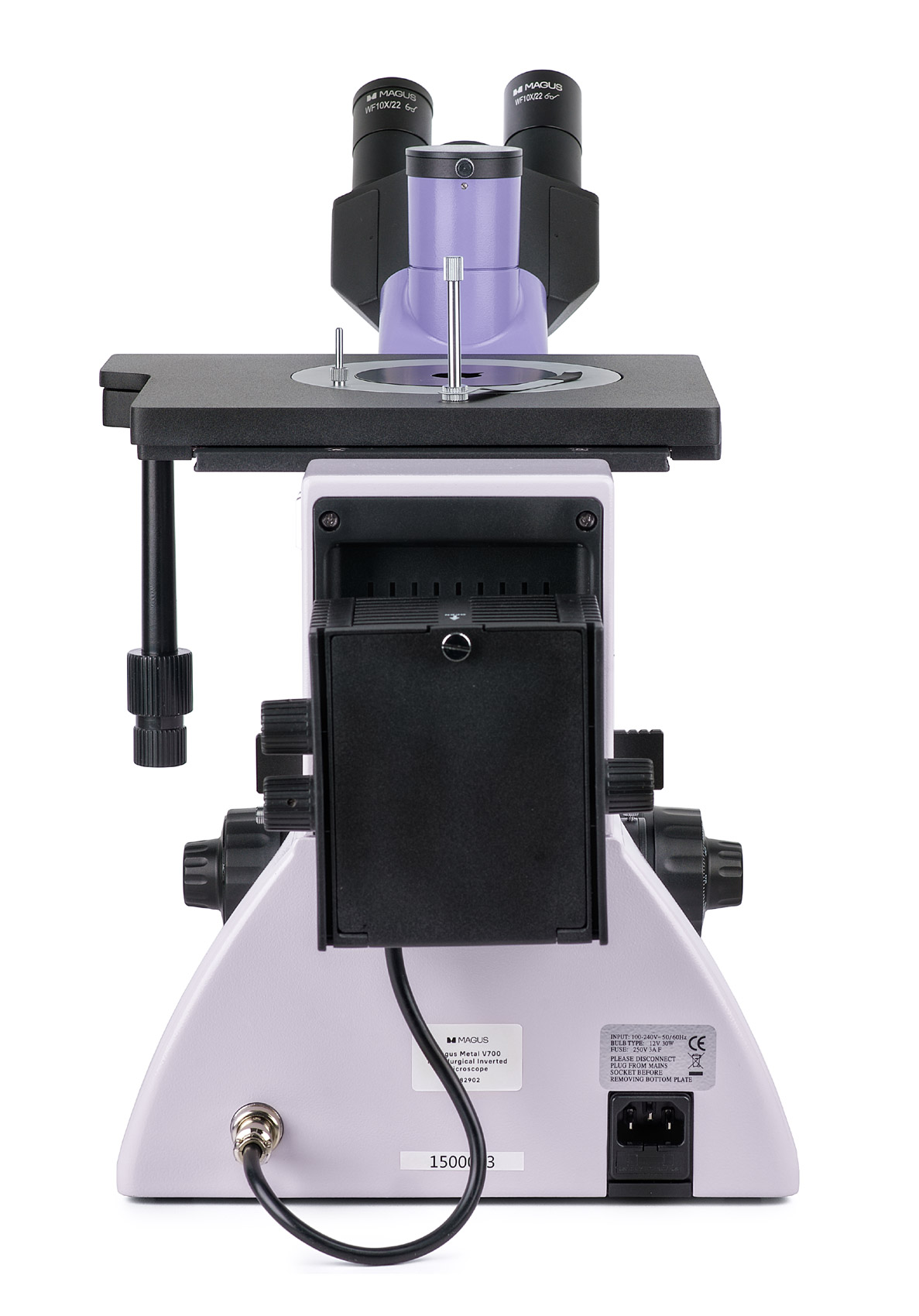 Odwrócony mikroskop metalurgiczny cyfrowy MAGUS Metal VD700 LCD-1622612