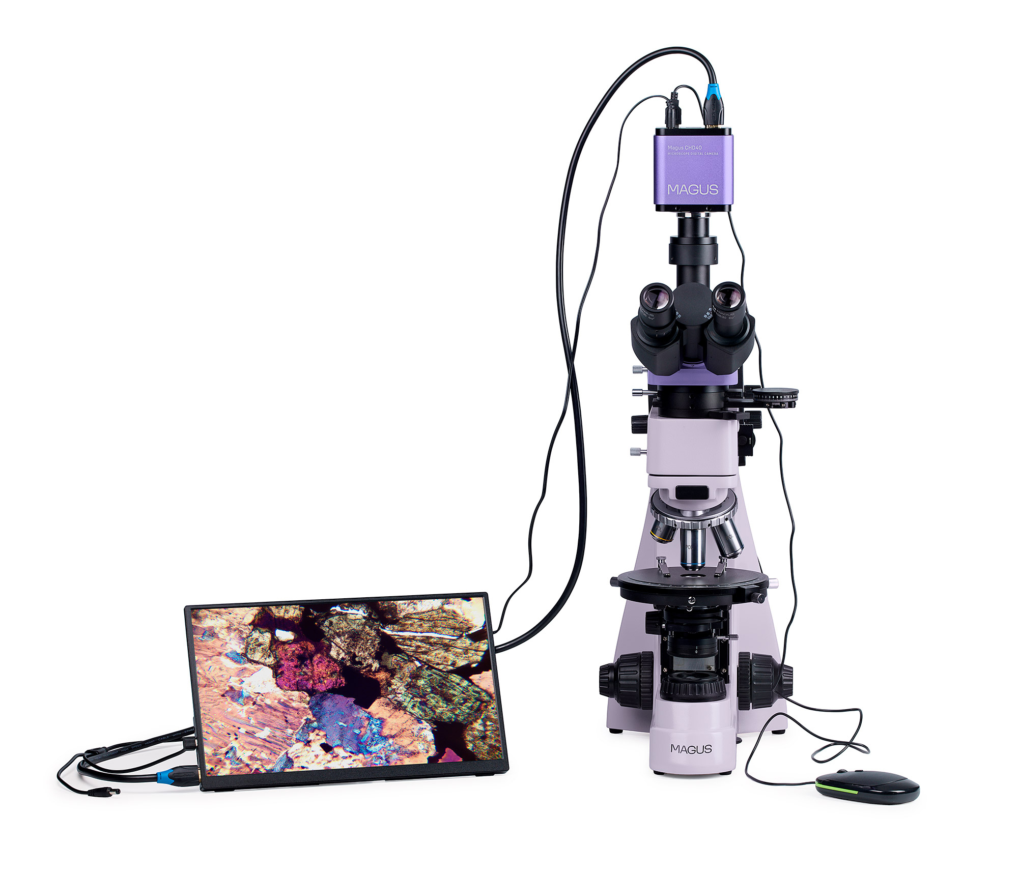 Mikroskop polaryzacyjny cyfrowy MAGUS Pol D850 LCD-1685270