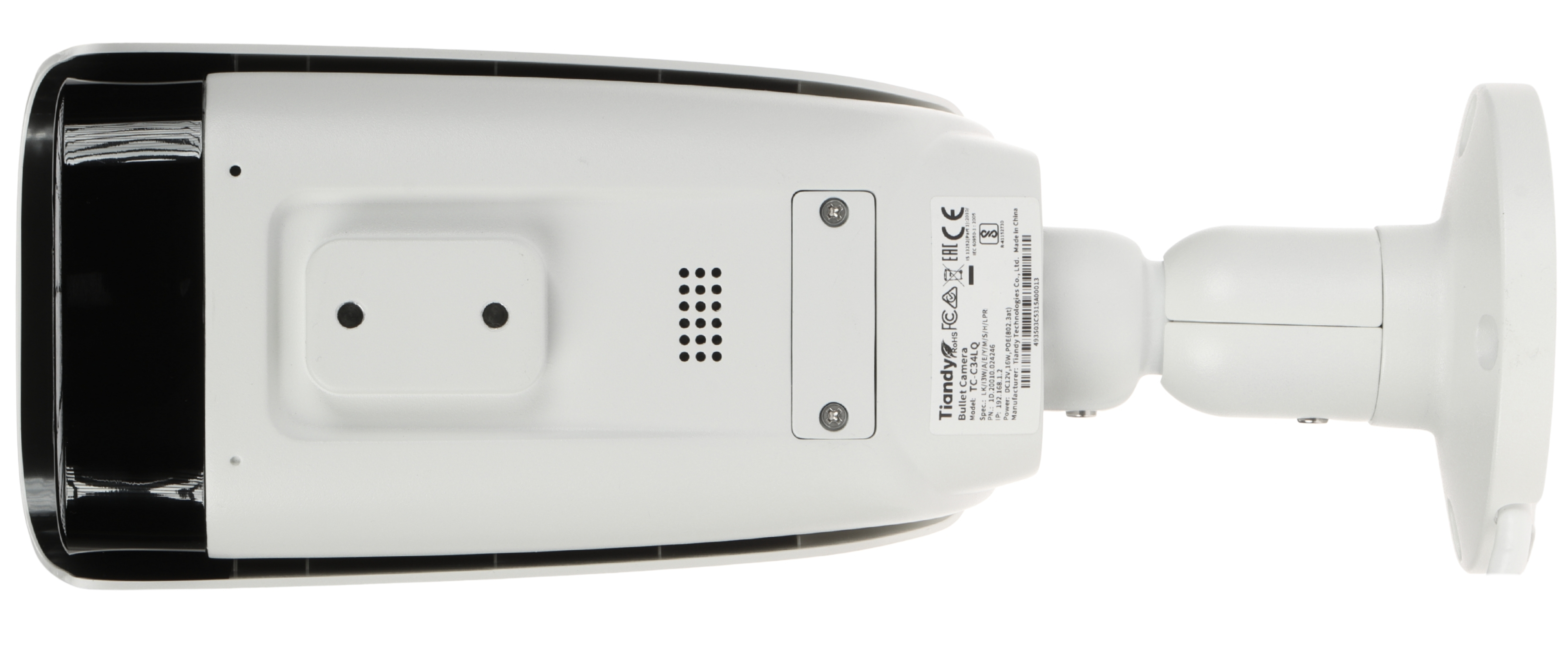 KAMERA IP LPR TC-C34LQ SPEC:LK/I3W/A/E/Y/M/S/H/LPR/8-32MM Color Maker / Pro - 4Mpx 8... 32mm - MOTOZOOM TIANDY-1955612
