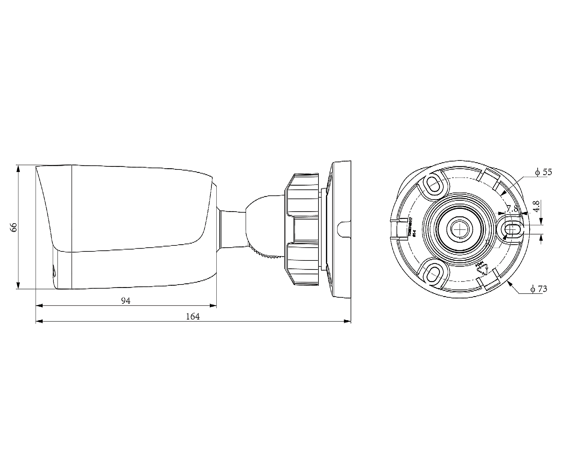 KAMERA IP TC-C36QN 2ENA-28 Spark Series 6Mpx 2.8mm TIANDY-1955848
